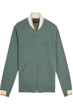 Lyle & Scott Sweatjacke Jacke Sweatjacke (1-tlg) grün XL
