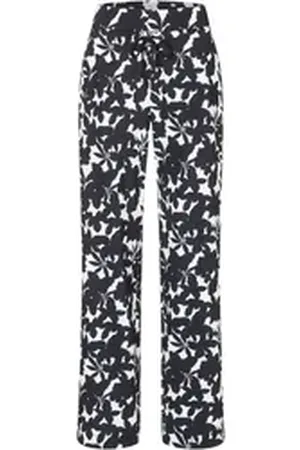 Mac Stoffhose EASY WIDELEG sehr elastische Qualität, angenehmer Griff und hoher Tragekomfort schwarz 46