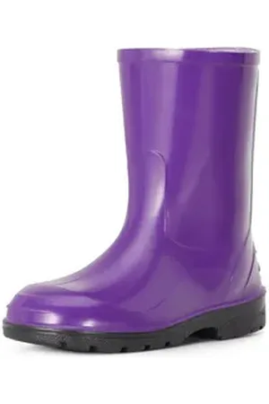 Ladeheid Regenstiefel für Mädchen und Jungen LA-939 Gummistiefel Kinder leicht zu reinigen lila 30 EU