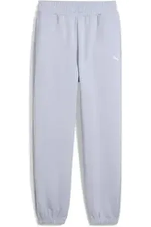 PUMA Sporthose WARDROBE ESS Relaxed Fit Jogginghose Damen blau L