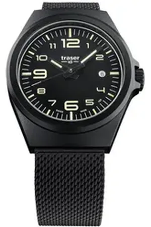 Traser Quarzuhr H3 108206 P59 Esssential M Black Herren 42mm 10ATM H3 108206 P59 Esssential M Black Herren 42mm 10ATM