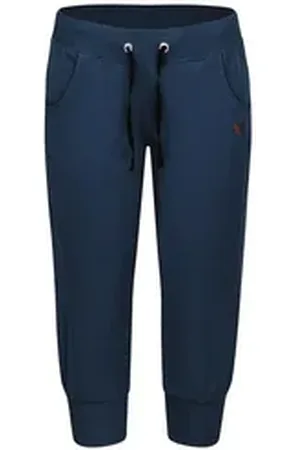 Erima 3/4-Hose Damen 3/4 Sweathose mit Bündchen blau 46