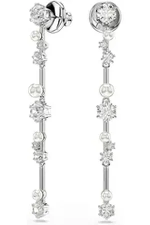 Swarovski Paar Ohrstecker weiß