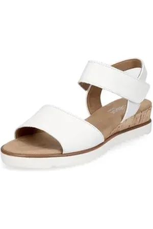 Gabor Damen Sandalette weiß Sandale weiß 38 EU