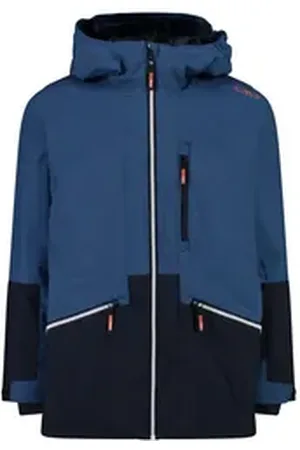 CMP Skijacke Jungen Skijacke Kid Jacket Fix Hood 34W4974 blau 104
