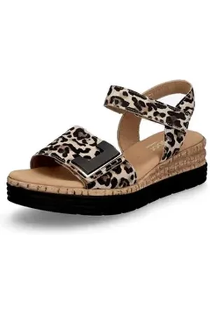 Gabor Damen Sandalette Leo Sandale beige|braun|schwarz 41 EU