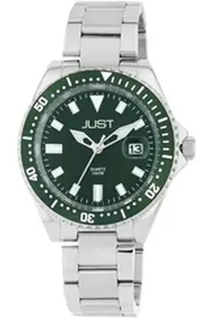 Just Watch Quarzuhr Ruben Edelstahlband Herrenuhr mit Datumsanzeige