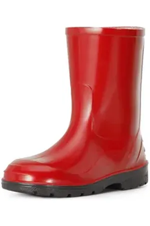 Ladeheid Regenstiefel für Mädchen und Jungen LA-939 Gummistiefel Kinder leicht zu reinigen rot 28 EU