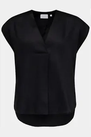 Nadine H. Klassische Bluse schwarz 44