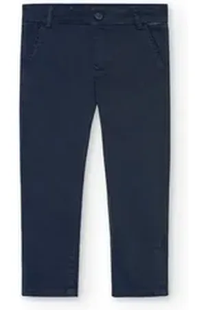 Boboli Anzughose Jungen Hose marine blau (1-tlg) blau 164