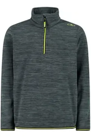 CMP Rollkragenpullover Kid Sweat mit Half-Zip grau 128