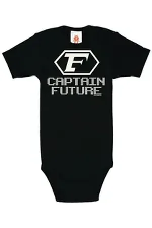 LOGOSHIRT Body mit Captain Future-Motiv schwarz 98/104