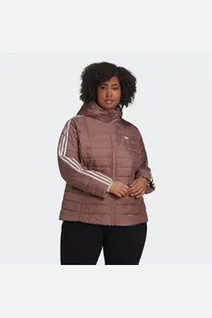 adidas Originals Outdoorjacke HOODED PREMIUM SLIM braun 4X (58/60)