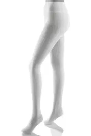 LUSANA Trachtensocken Strumpfhose Kinder - DANNIE - weiß weiß 158/164