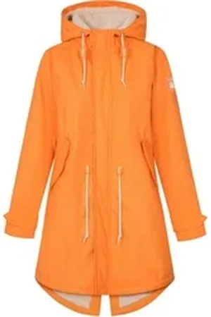 Derbe Parka PU Friese Tidaholm Cozy orange 42 Damen