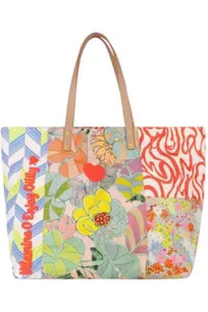 Oilily Shopper Stach Evening Sand Joseba Brick Patchwork