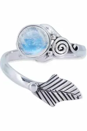 mantraroma Silberring (Ring mit Schmuckbeutel), Damenring aus 925er Silber weiß