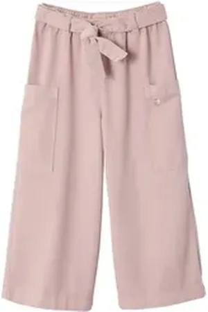 Vertbaudet 3/4-Hose Weite Mädchen Culotte aus Tencel rosa 86