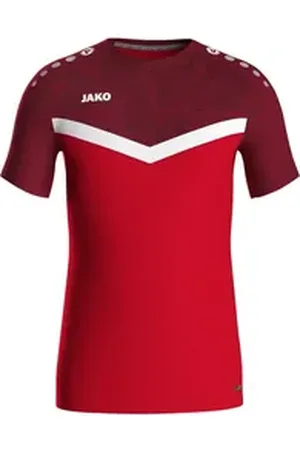 Jako T-Shirt Iconic T-Shirt Kids Kurzarm-Shirts Kinder Polyester rot 116