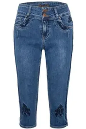 hangOwear Trachtenjeans Trachtenjeans Damen - HENDRINA KB - denim 46