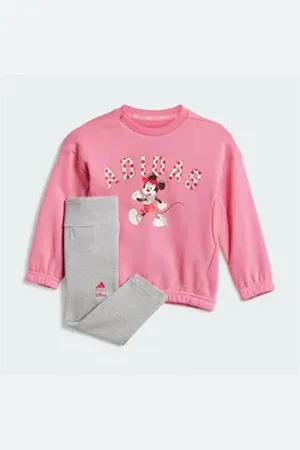 adidas Sportswear Jogginganzug DISNEY MINNIE MAUS JOGGINGANZUG rot 80