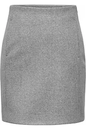 ONLY Minirock ONLTRILLION HW SHORT SKIRT PNT grau XL (42)