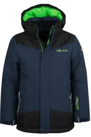 TROLLKIDS Funktionsjacke KIDS NOREFJELL JACKET blau 164