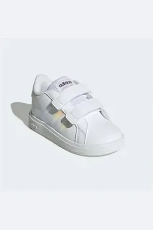 adidas Sportswear GRAND COURT LIFESTYLE COURT HOOK AND LOOP SCHUH Sneaker weiß 22 EU