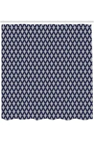 Abakuhaus Duschvorhang Moderner Digitaldruck mit 12 Haken auf Stoff Wasser Resistent Breite 175 cm, Höhe 220 cm, Boho Orient-Damast-Muster-Inspired 175 cm x 220 cm
