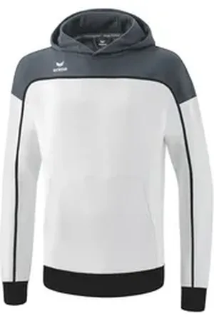 Erima Trainingsjacke Change By Kapuzensweat schwarz|weiß L