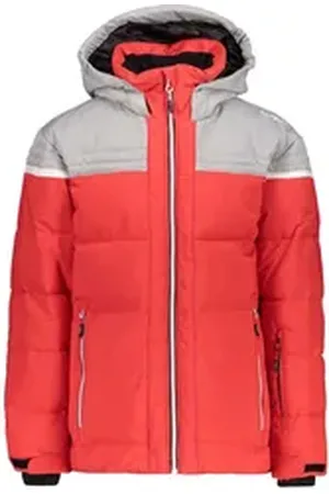CMP Skijacke Jungen Skijacke Boy Jacket Fix Hood 39W1904 rot 104