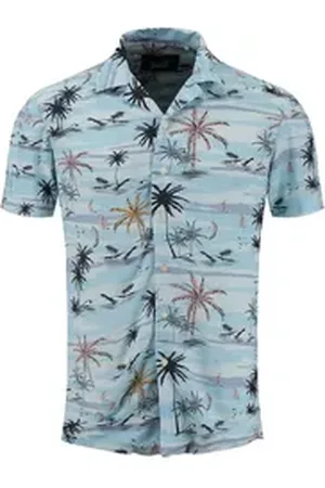 Key Largo Kurzarmhemd MSH KLSANDBANKS 1/2 patterned (1-tlg) XXL