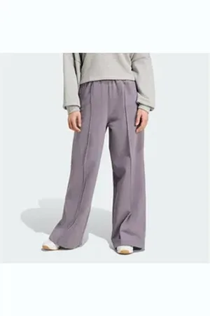 adidas Originals Culotte PREMIUM ESSENTIALS PINTUCK WIDE LEG HOSE grau XS
