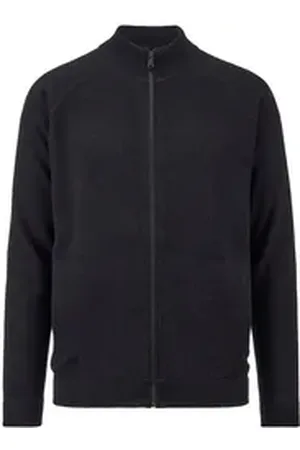 hessnatur Strickjacke aus Schurwolle und Kaschmir (1-tlg) schwarz 52