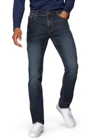 Bruno Banani Slim-fit-Jeans Grady schmale Beinform, niedrige Leibhöhe, mit Eingrifftaschen blau 38