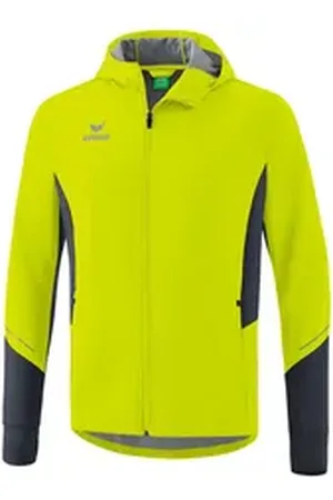 Erima Laufjacke RACING Running Jacke Kinder Leichtes, wasserabweisendes Material rot 152