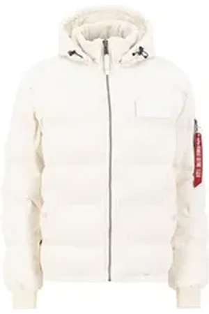 Alpha Industries Winterjacke Men - Cold Weather Jackets Puffer Cord weiß L