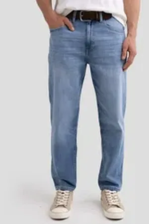 Big Star Tapered-fit-Jeans ATES CROPPED normale Leibhöhe blau 36