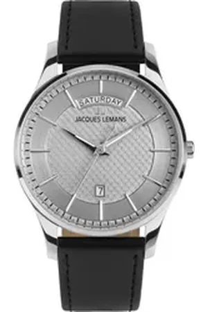 Jacques Lemans Quarzuhr Herren-Uhren Analog Quarz, Klassikuhr
