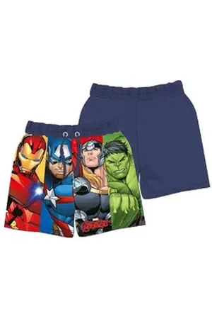 The Avengers Badeshorts Badeshorts für Jungen – Badehose für Sommer, Schwimmbad und Strand bunt 9/10 Jahre