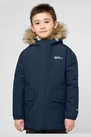 Jack Wolfskin Outdoorjacke COSY BEAR JACKET K blau 176