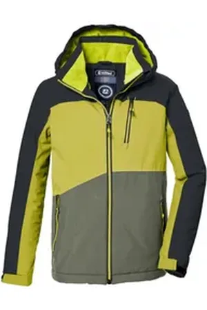 Killtec Outdoorjacke Jungen Outdoorjacke KOW 370 42164-000 grün|schwarz 140