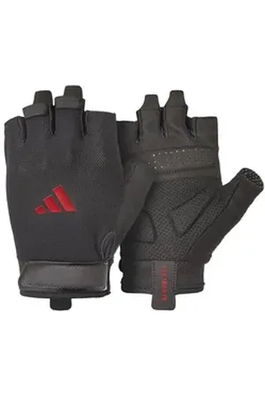 adidas Performance Trainingshandschuhe Essential Training Gloves - Rot (2-St) mit neuesten Aeroready-Kühltechnologie rot|schwarz M