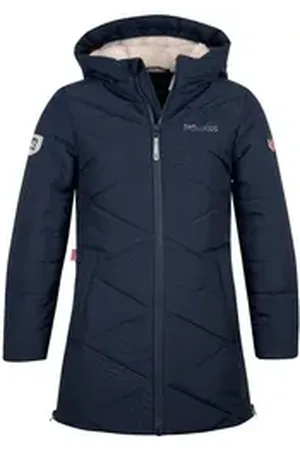 TROLLKIDS Funktionsmantel GIRLS BERGEN COAT blau 98