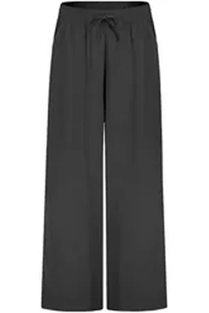 Sublevel Culotte Damen Viskose Sommer Hose weites Bein Knöchelhoch L - 40