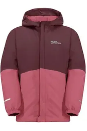 Jack Wolfskin Outdoorjacke BLOCKY JACKET K rosa 128