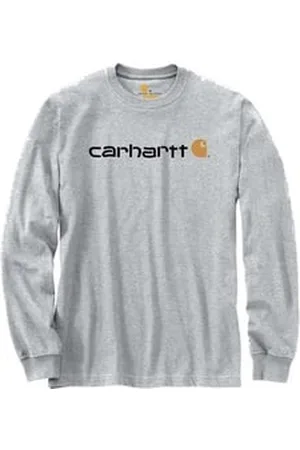 Carhartt Langarmshirt Long-Sleeve Logo grau grau L