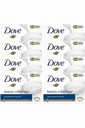 Dove Feste Duschseife 8 Pack Spar Set Beauty Cream Bar Seife, 8-tlg.