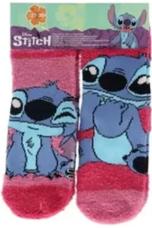 Stitch ABS-Socken Antirutschsocken Stoppersocken rosa 27/30