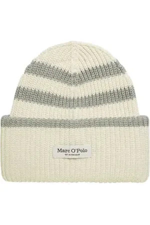 Marc O’ Polo Beanie aus Bio-Baumwolle grau